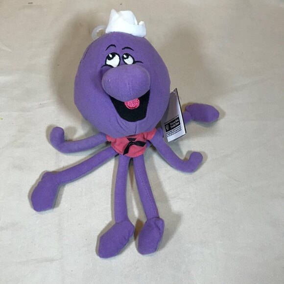 Vintage Hanna-Barbera Squiddly Diddly Bean Bag Plush 1999 - Picture 1 of 5